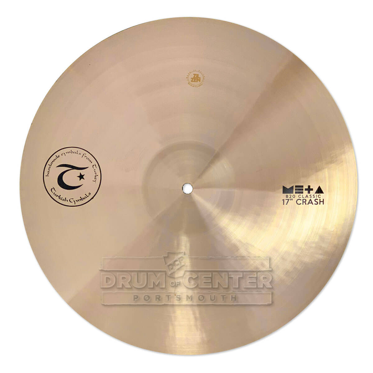Turkish Meta Classic Crash Cymbal 17" - Drum Center Of Portsmouth