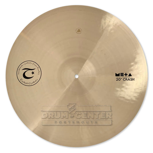 Turkish Meta Classic Crash Cymbal 20" - Drum Center Of Portsmouth