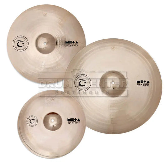 Turkish Meta Brilliant Cymbal Set 15/18/22 - Drum Center Of Portsmouth