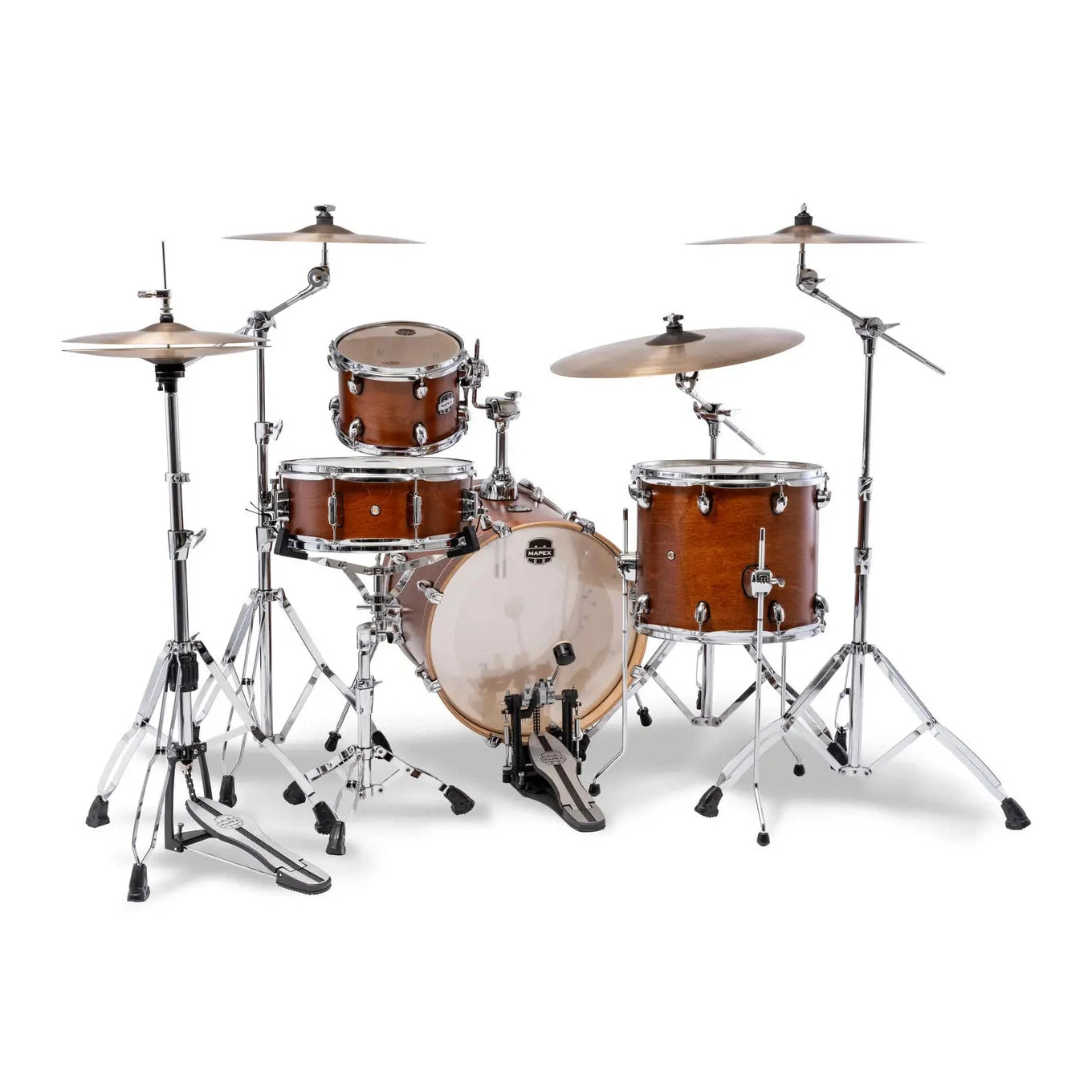 Mapex Mars Maple 4pc Bop Drum Set Cortado Satin