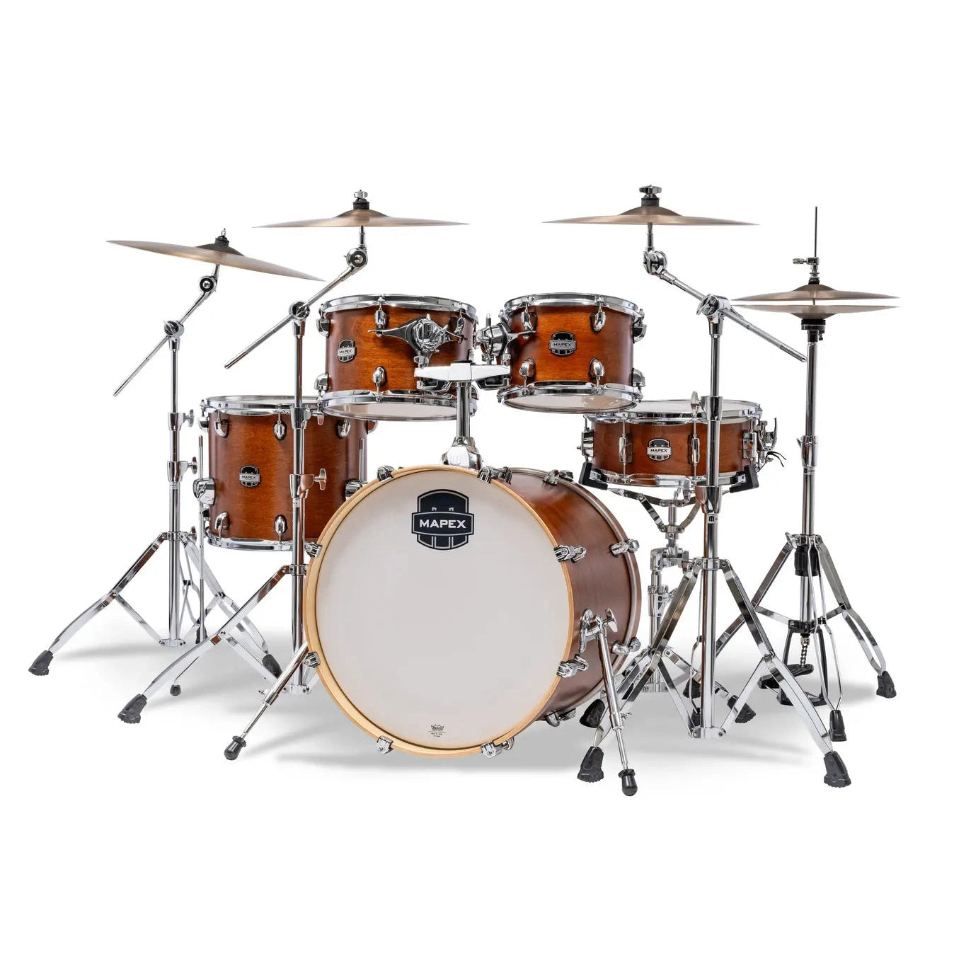 Mapex Mars Maple 5pc Fusion Drum Set Cortado Satin