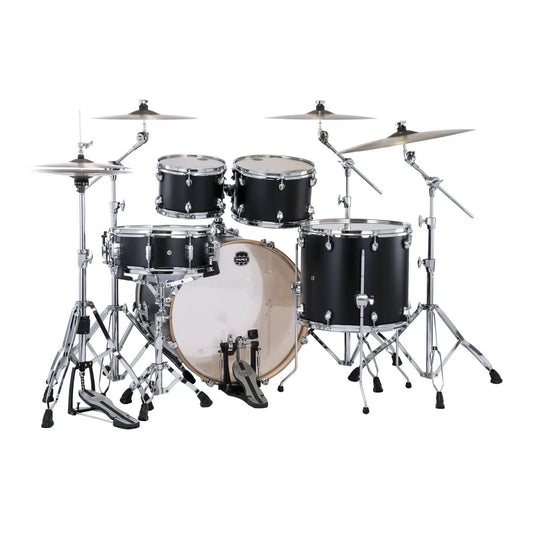 Mapex Mars Maple 5pc Rock Drum Set Matte Black
