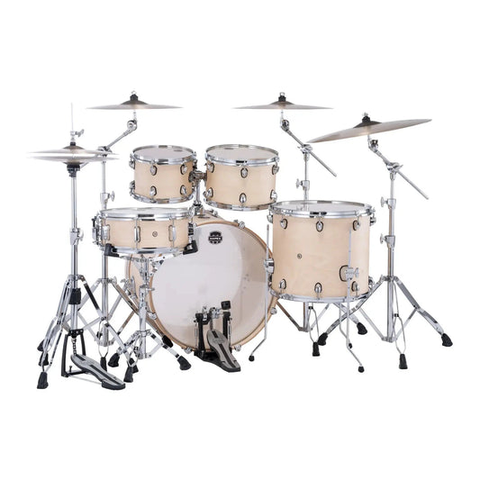 Mapex Mars Maple 5pc Rock Drum Set Natural Satin