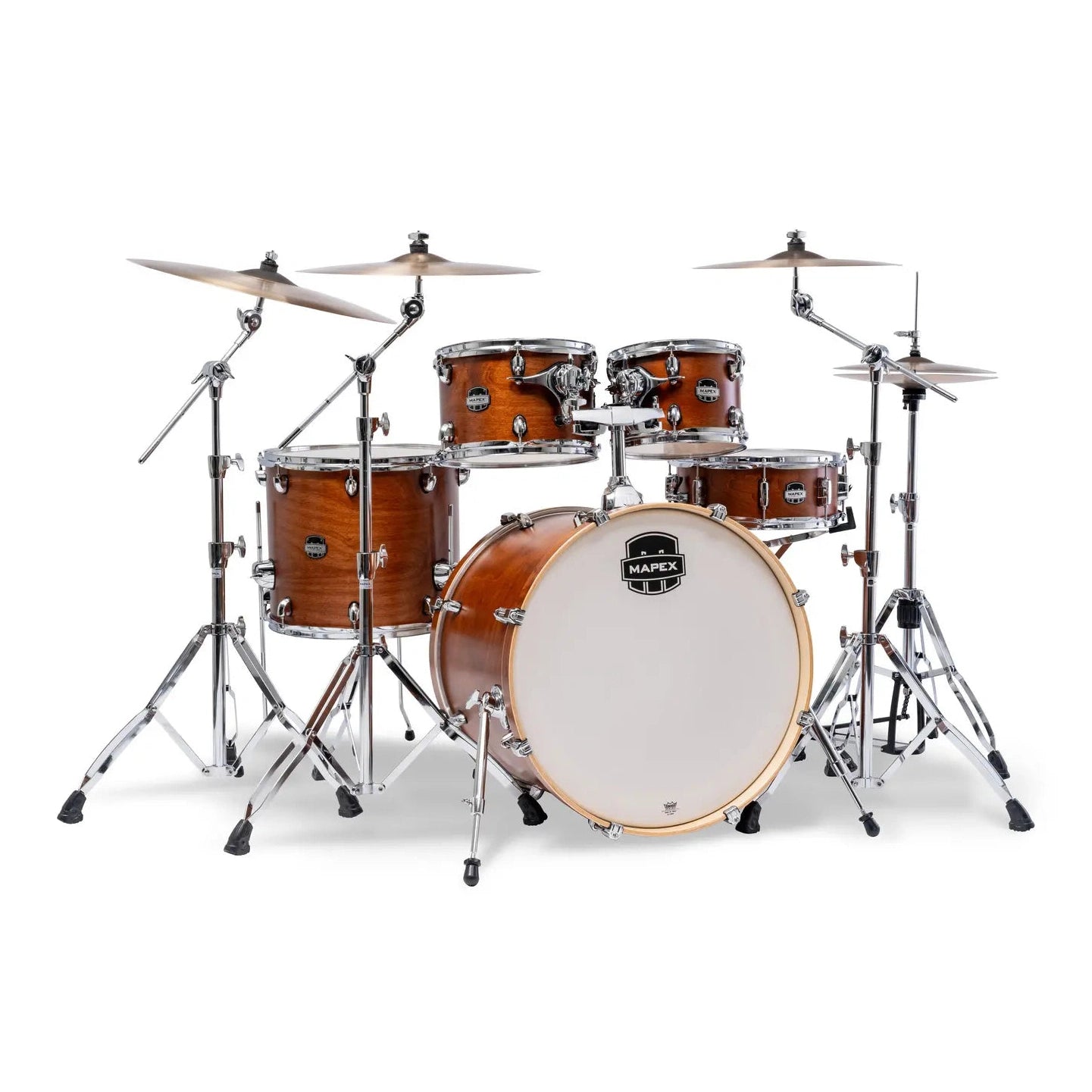 Mapex Mars Maple 5pc Rock Drum Set Cortado Satin