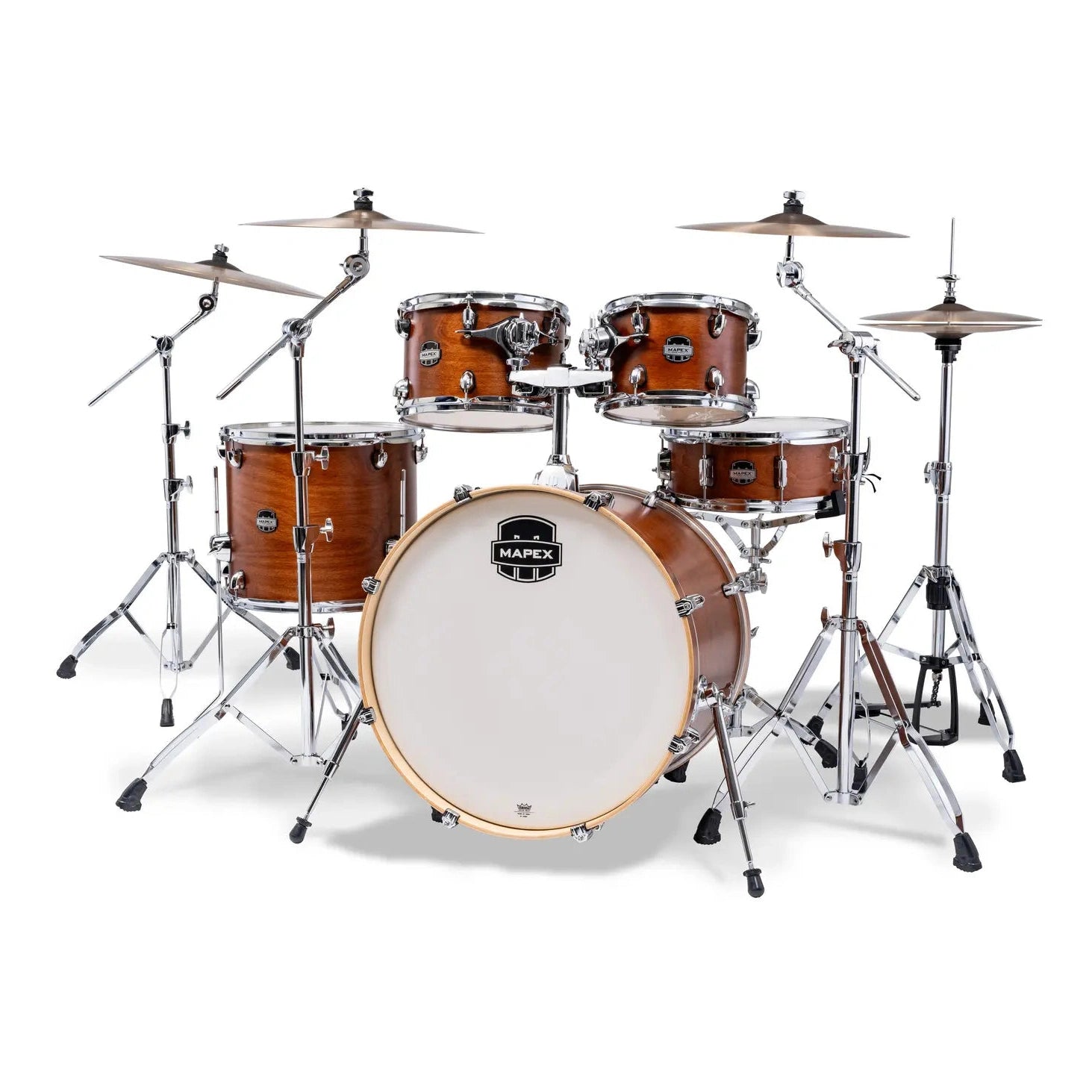 Mapex Mars Maple 5pc Rock Drum Set Cortado Satin