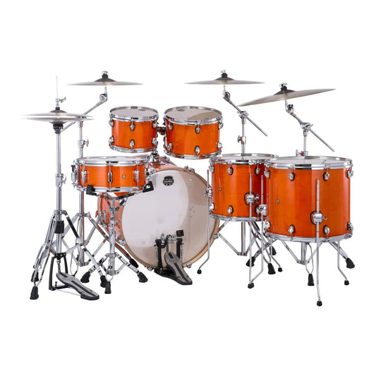 Mapex Mars Maple 6pc Studioease Drum Set Glossy Amber