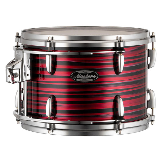 Pearl Masters Maple MM6 Tom 13x9 w/L-Bracket R2 Mount Red Oyster Swirl - Drum Center Of Portsmouth