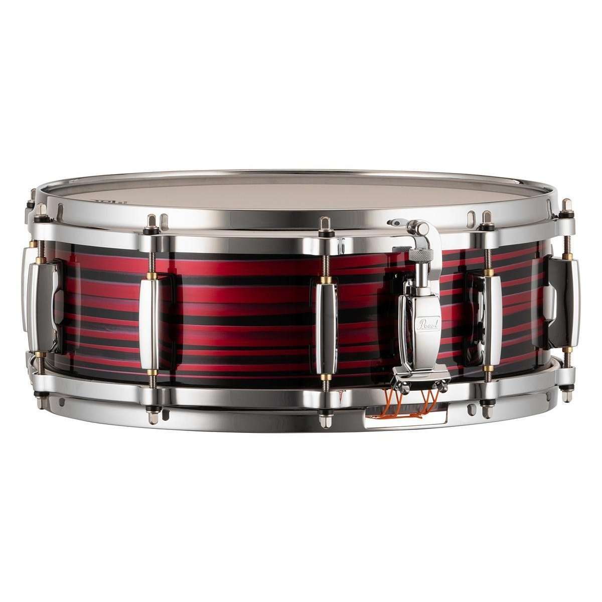 Pearl Masters Maple MM6 Snare Drum 14x5 Red Oyster Swirl - Drum Center Of Portsmouth