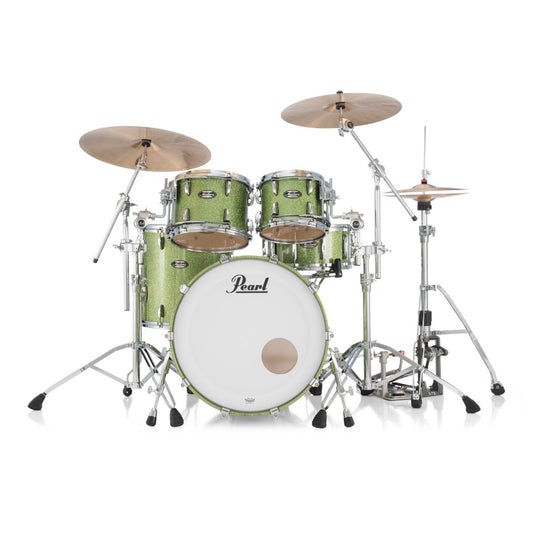 Pearl Masters Maple MM6 4pc Drum Set w/22x16BD w/L-Bracket R2 Mounts Shimmer of Oz - Drum Center Of Portsmouth