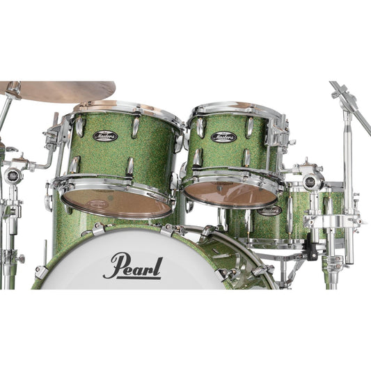 Pearl Masters Maple MM6 4pc Drum Set w/22x16BD w/L-Bracket R2 Mounts Shimmer of Oz - Drum Center Of Portsmouth