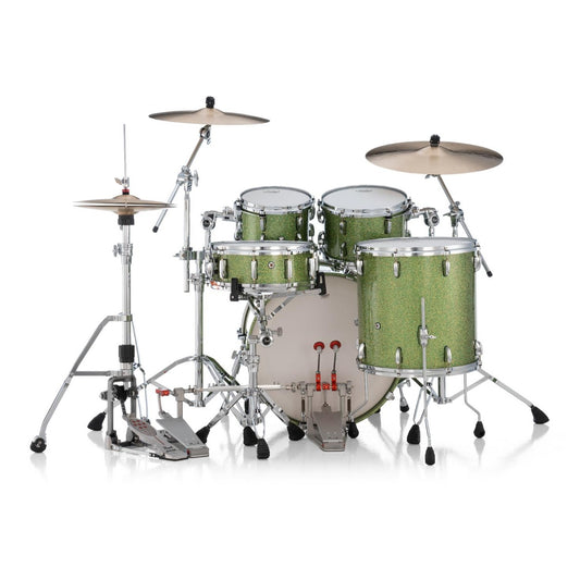 Pearl Masters Maple MM6 4pc Drum Set w/22x16BD w/Standard R2 Mounts Shimmer of Oz - Drum Center Of Portsmouth
