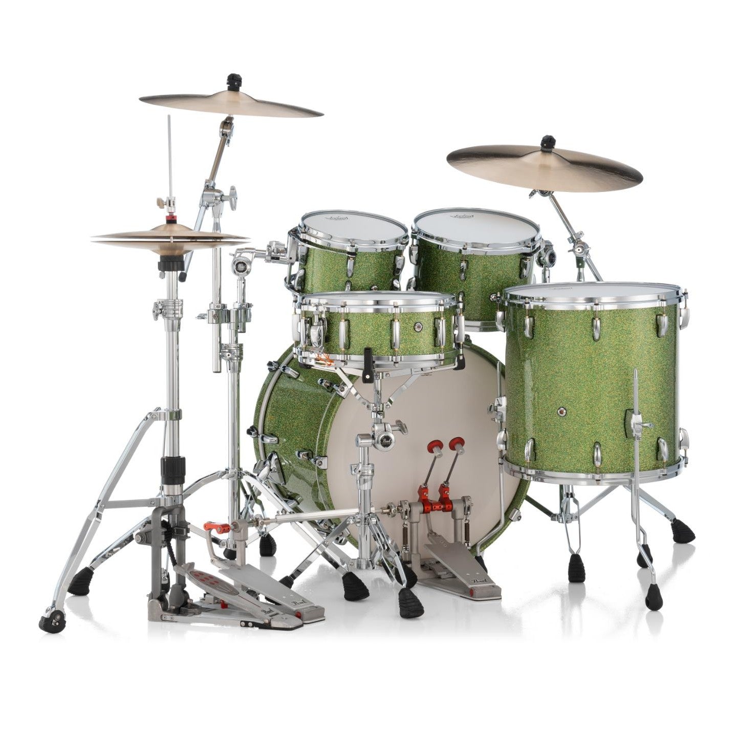 Pearl Masters Maple MM6 4pc Drum Set w/22x16BD w/Standard R2 Mounts Shimmer of Oz - Drum Center Of Portsmouth