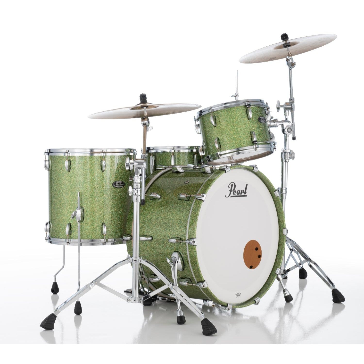 Pearl Masters Maple MM6 3pc Drum Set 24/13/16 w/Standard R2 Mounts Shimmer of Oz - Drum Center Of Portsmouth