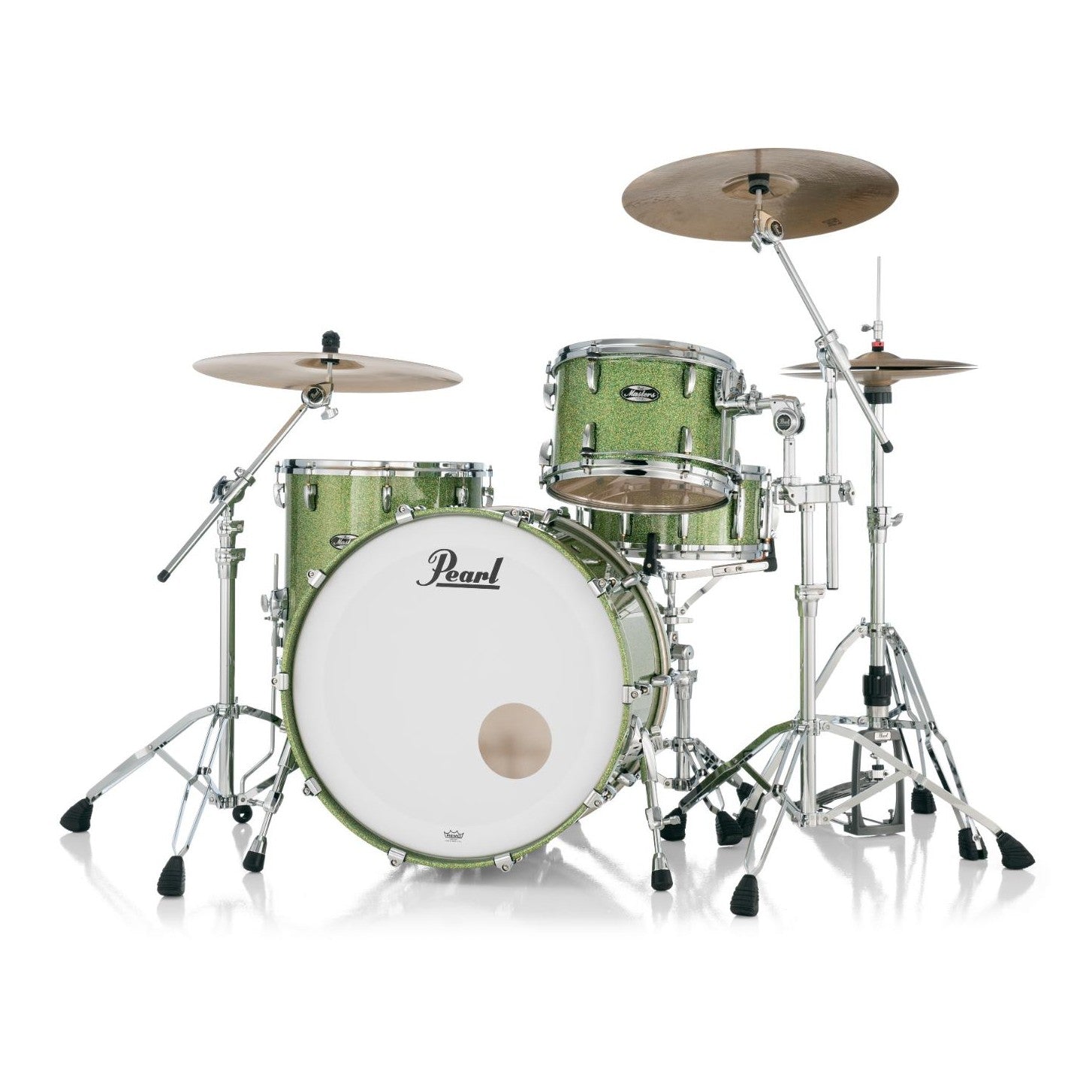 Pearl Masters Maple MM6 3pc Drum Set 24/13/16 w/Standard R2 Mounts Shimmer of Oz - Drum Center Of Portsmouth