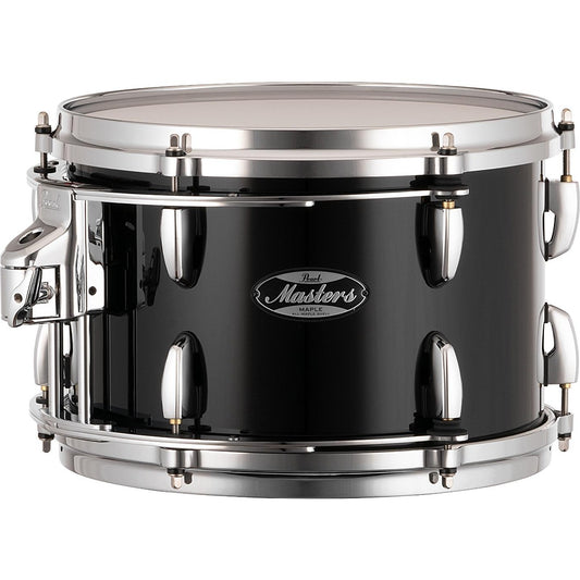 Pearl Masters Maple MM6 Tom 12x8 w/L-Bracket R2 Mount Piano Black - Drum Center Of Portsmouth