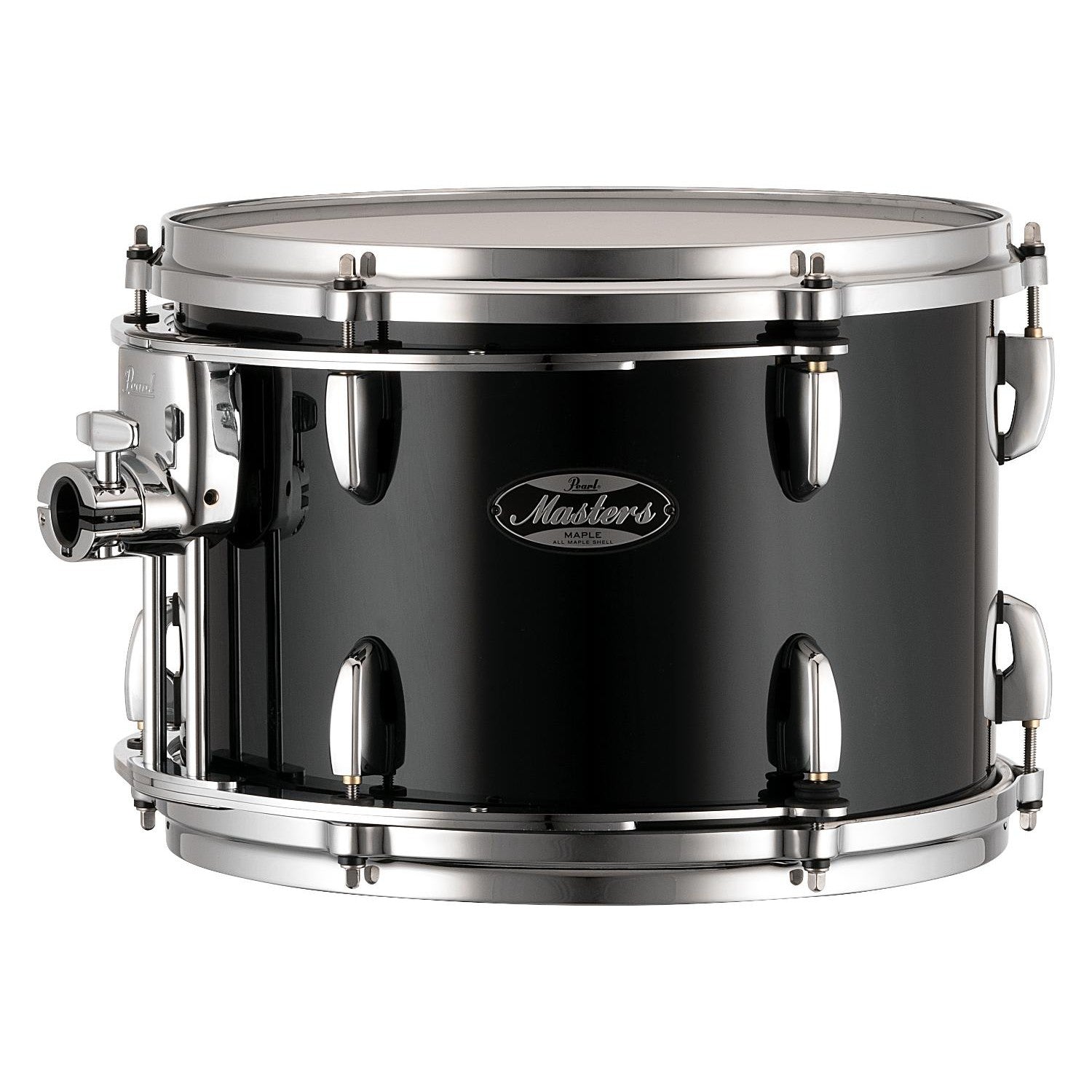 Pearl Masters Maple MM6 Tom 13x9 w/Standard R2 Mount Piano Black - Drum Center Of Portsmouth