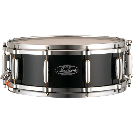 Pearl Masters Maple MM6 Snare Drum 14x5 Piano Black - Drum Center Of Portsmouth