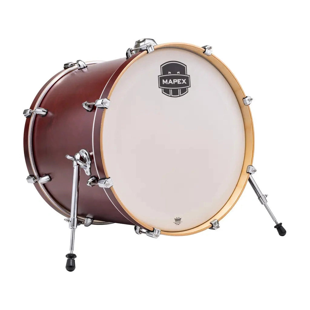 Mapex Mars Maple Bass Drum 22x18 Merlot Satin