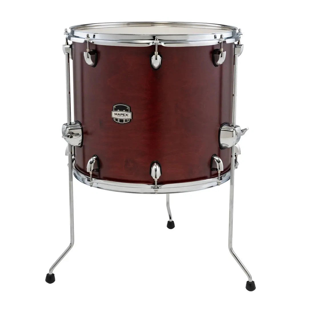 Mapex Mars Maple Floor Tom 16x16 Merlot Satin - Drum Center Of Portsmouth
