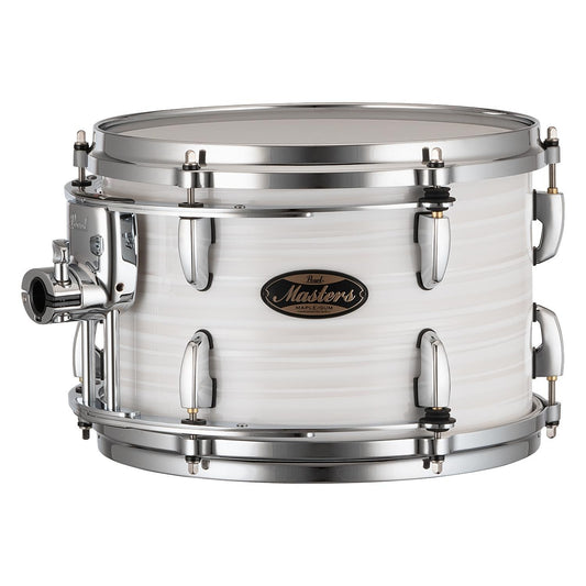 Pearl Masters Maple/Gum Tom 12x8 w/Standard R2 Mount White Ice Swirl - Drum Center Of Portsmouth