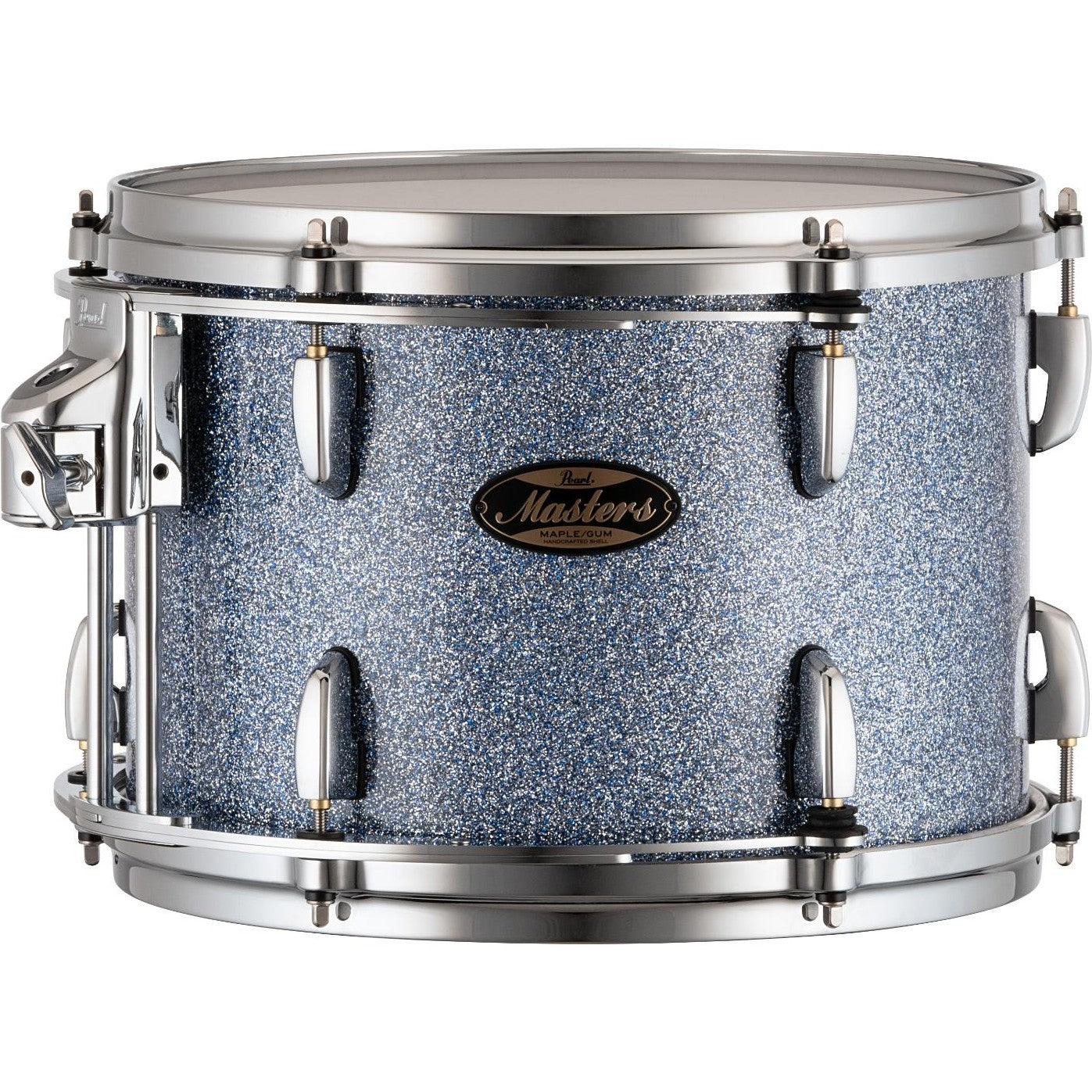 Pearl Masters Maple/Gum Tom 13x9 w/L-Bracket R2 Mount Crystal Rain - Drum Center Of Portsmouth