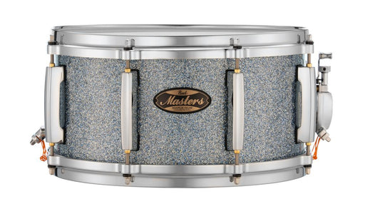 Pearl Masters Maple/Gum Snare Drum 13x6.5 Crystal Rain - Drum Center Of Portsmouth