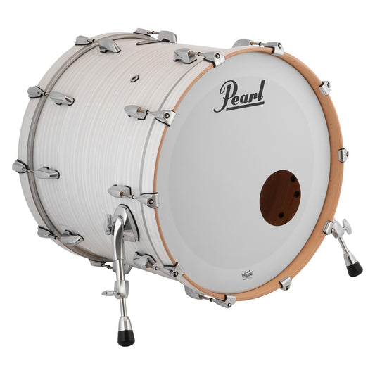 Pearl Masters Maple/Gum Bass Drum 22x18 (No Mount) White Ice Swirl - Drum Center Of Portsmouth