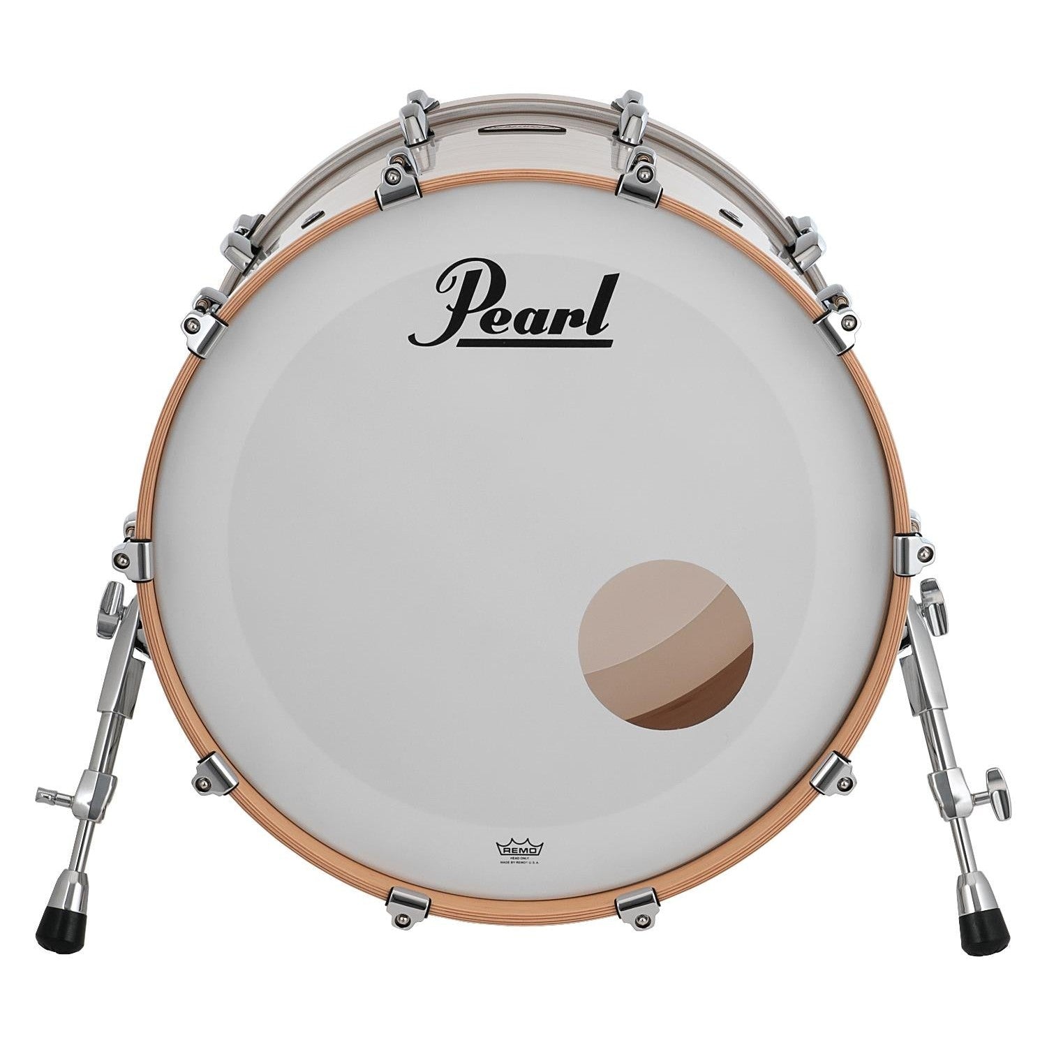Pearl Masters Maple/Gum Bass Drum 22x18 (No Mount) White Ice Swirl - Drum Center Of Portsmouth
