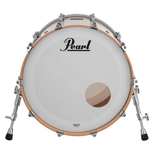 Pearl Masters Maple/Gum Bass Drum 22x18 (No Mount) White Ice Swirl - Drum Center Of Portsmouth