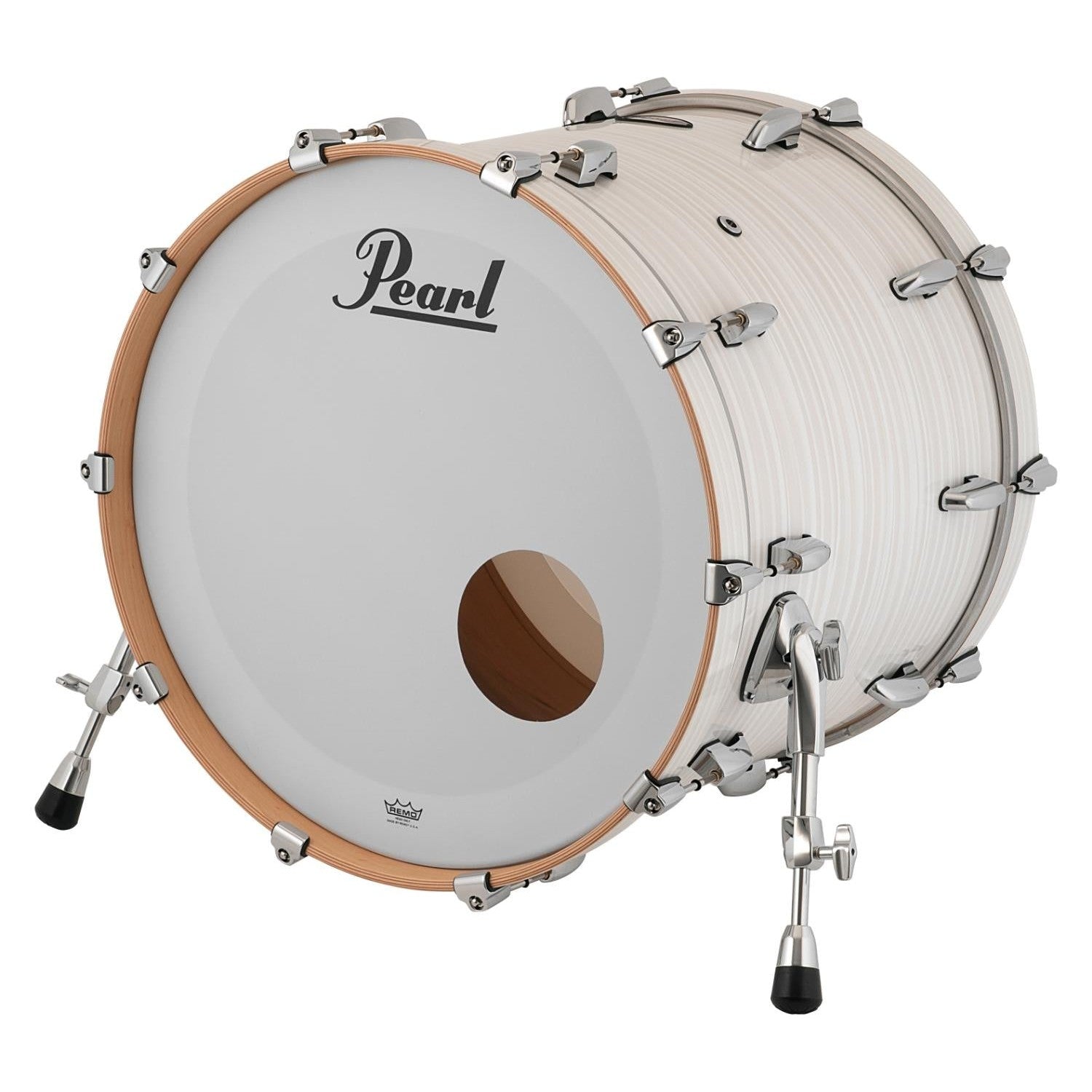 Pearl Masters Maple/Gum Bass Drum 22x18 (No Mount) White Ice Swirl - Drum Center Of Portsmouth