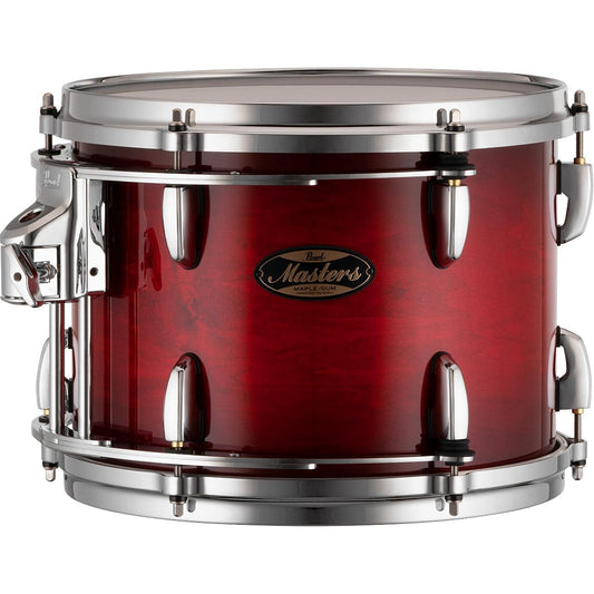 Pearl Masters Maple/Gum Tom 12x9 w/L-Bracket R2 Mount Deep Redburst - Drum Center Of Portsmouth