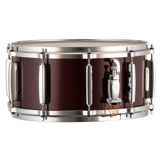 Pearl Masters Maple/Gum Snare Drum 14x6.5 Wine Red - Drum Center Of Portsmouth