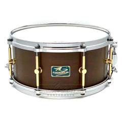 Canopus 'The Maple' 10ply Snare Drum 14x6.5 w/Cast Hoops - Bitter Brown Oil