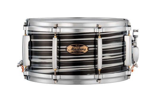 Pearl Masters Maple Pure Snare Drum 13x6.5 Black Oyster Swirl - Drum Center Of Portsmouth