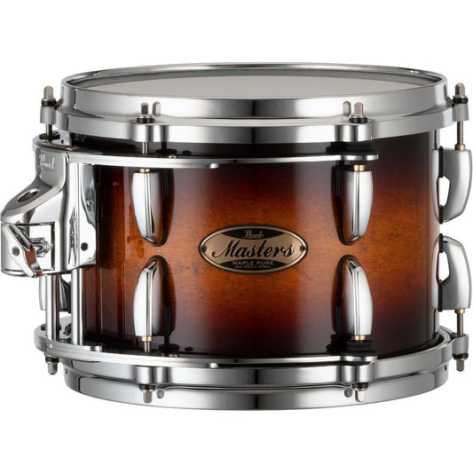 Pearl Masters Maple Pure Tom 10x7 w/L-Bracket R2 Mount Vintage Tobacco Burst - Drum Center Of Portsmouth