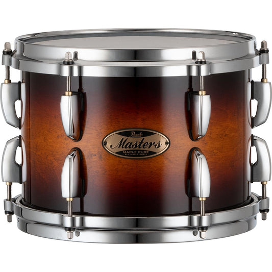 Pearl Masters Maple Pure Tom 10x7 w/L-Bracket R2 Mount Vintage Tobacco Burst - Drum Center Of Portsmouth