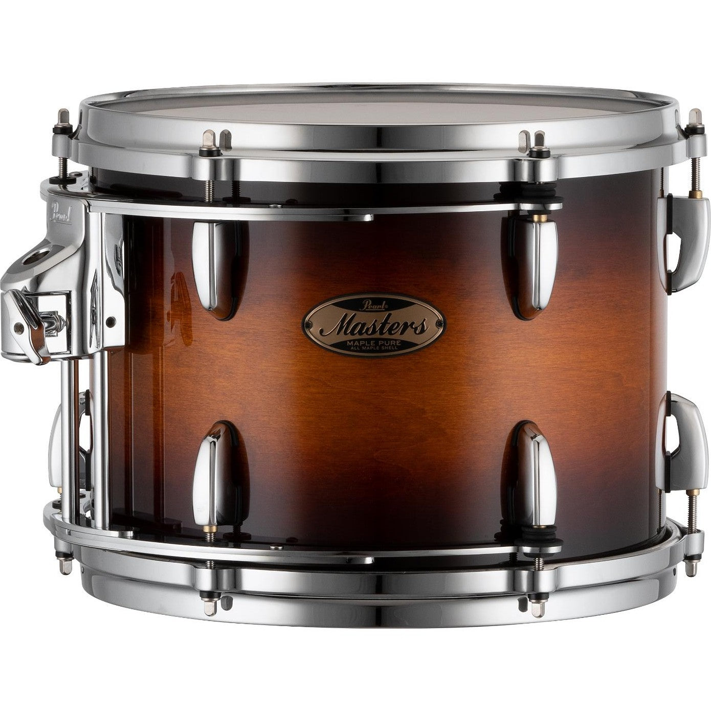 Pearl Masters Maple Pure Tom 12x9 w/L-Bracket R2 Mount Vintage Tobacco Burst - Drum Center Of Portsmouth