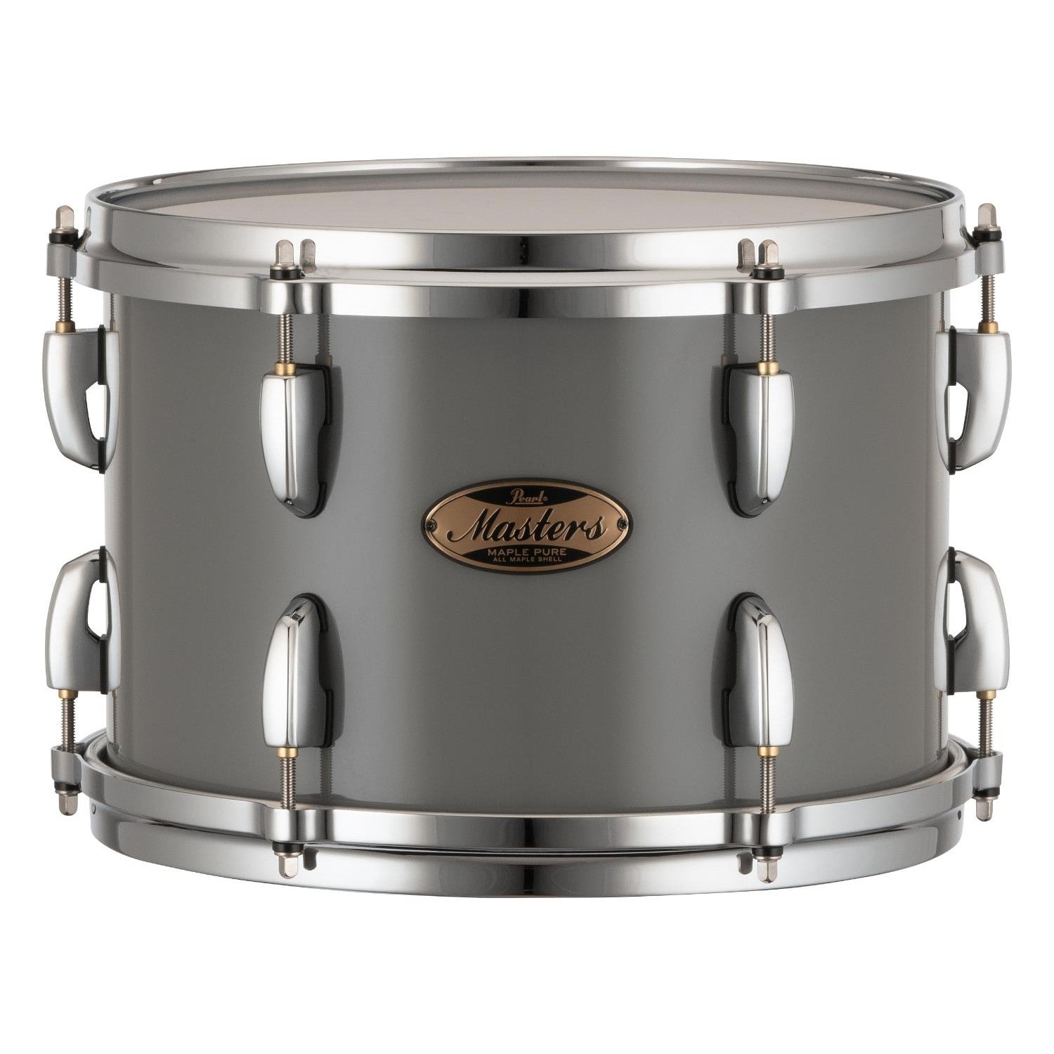Pearl Masters Maple Pure Tom 13x9 w/L-Bracket R2 Mount Putty Gray - Drum Center Of Portsmouth