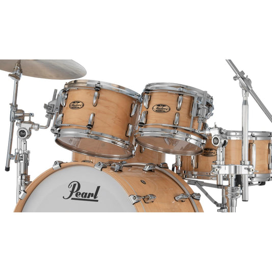 Pearl Masters Maple Pure 4pc Drum Set w/22x18BD w/L-Bracket R2 Mounts Natural Maple - Drum Center Of Portsmouth