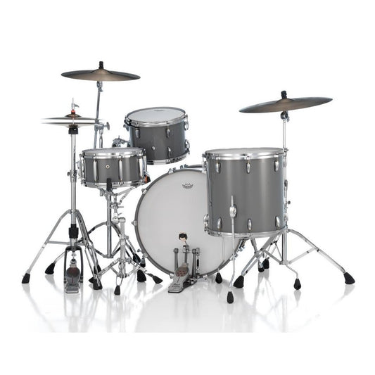 Pearl Masters Maple Pure 3pc Drum Set 24/13/16 w/L-Bracket R2 Mounts Putty Gray - Drum Center Of Portsmouth