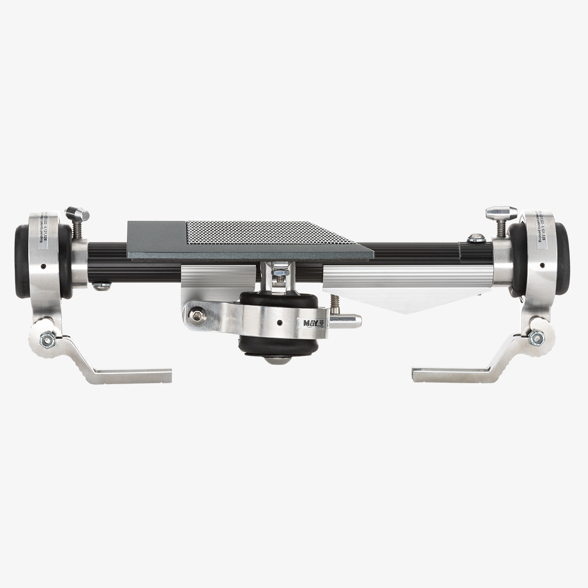 MAY Monorail Mic Mount System w/Shure Beta 91 for 14" Deep Bass Drum
