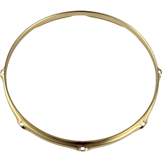 Tama Brass Mighty Hoop for Star Reserve Snare Drum 14" 8-Hole Batter Side - Drum Center Of Portsmouth