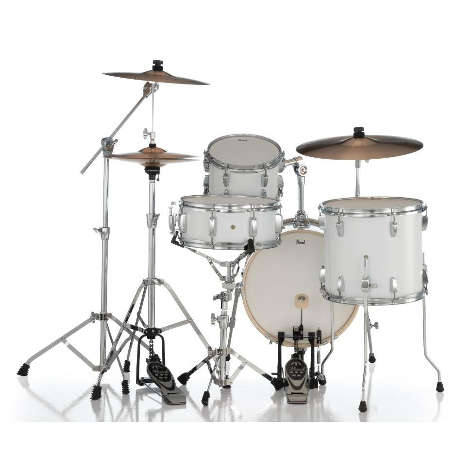 Pearl Midtown 4pc Drum Set Pure White w/Hardware - Drum Center Of Portsmouth