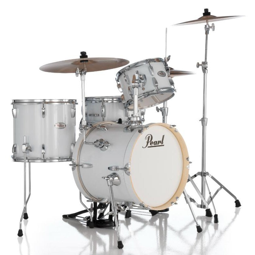 Pearl Midtown 4pc Drum Set Pure White w/Hardware - Drum Center Of Portsmouth