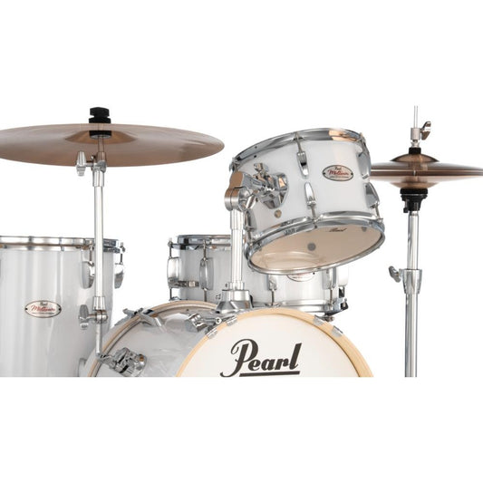 Pearl Midtown 4pc Drum Set Pure White w/Hardware - Drum Center Of Portsmouth