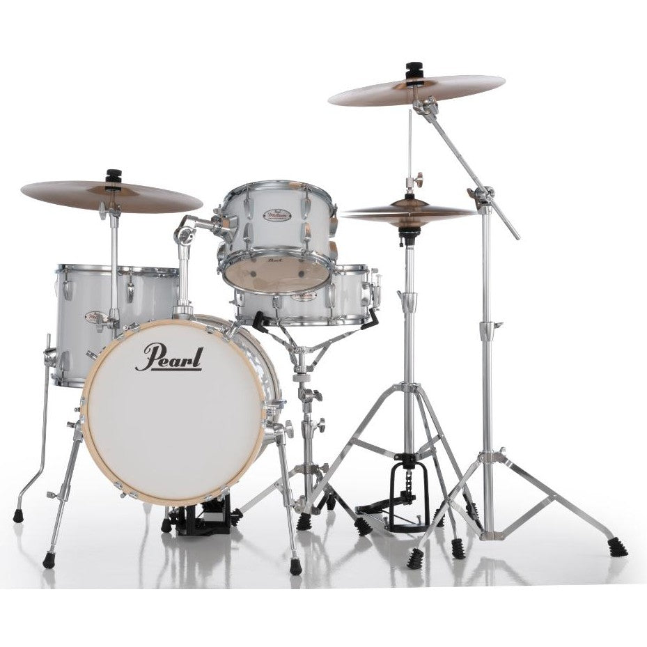 Pearl Midtown 4pc Drum Set Pure White w/Hardware - Drum Center Of Portsmouth