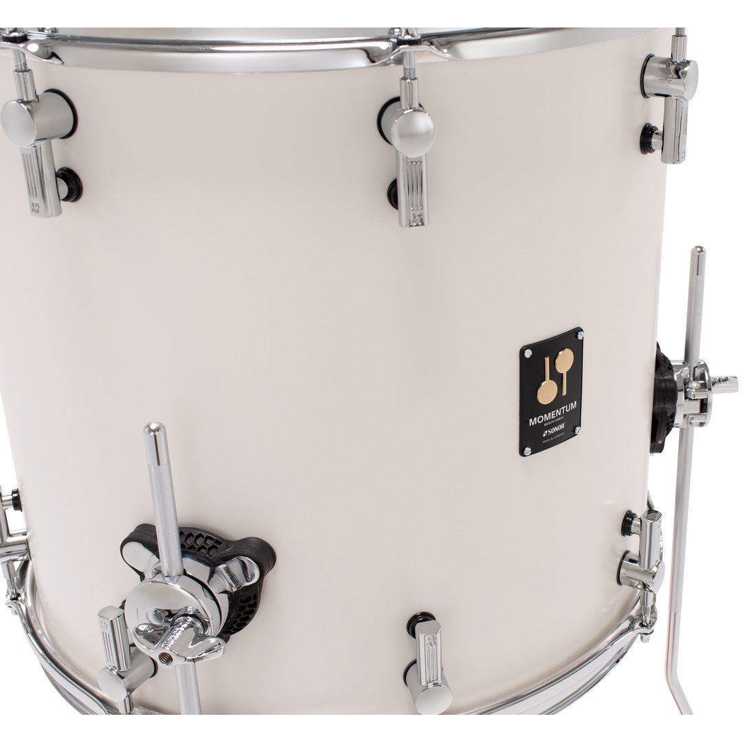 Sonor Momentum Beech Floor Tom 16x15.25 Satin Pure White - Drum Center Of Portsmouth