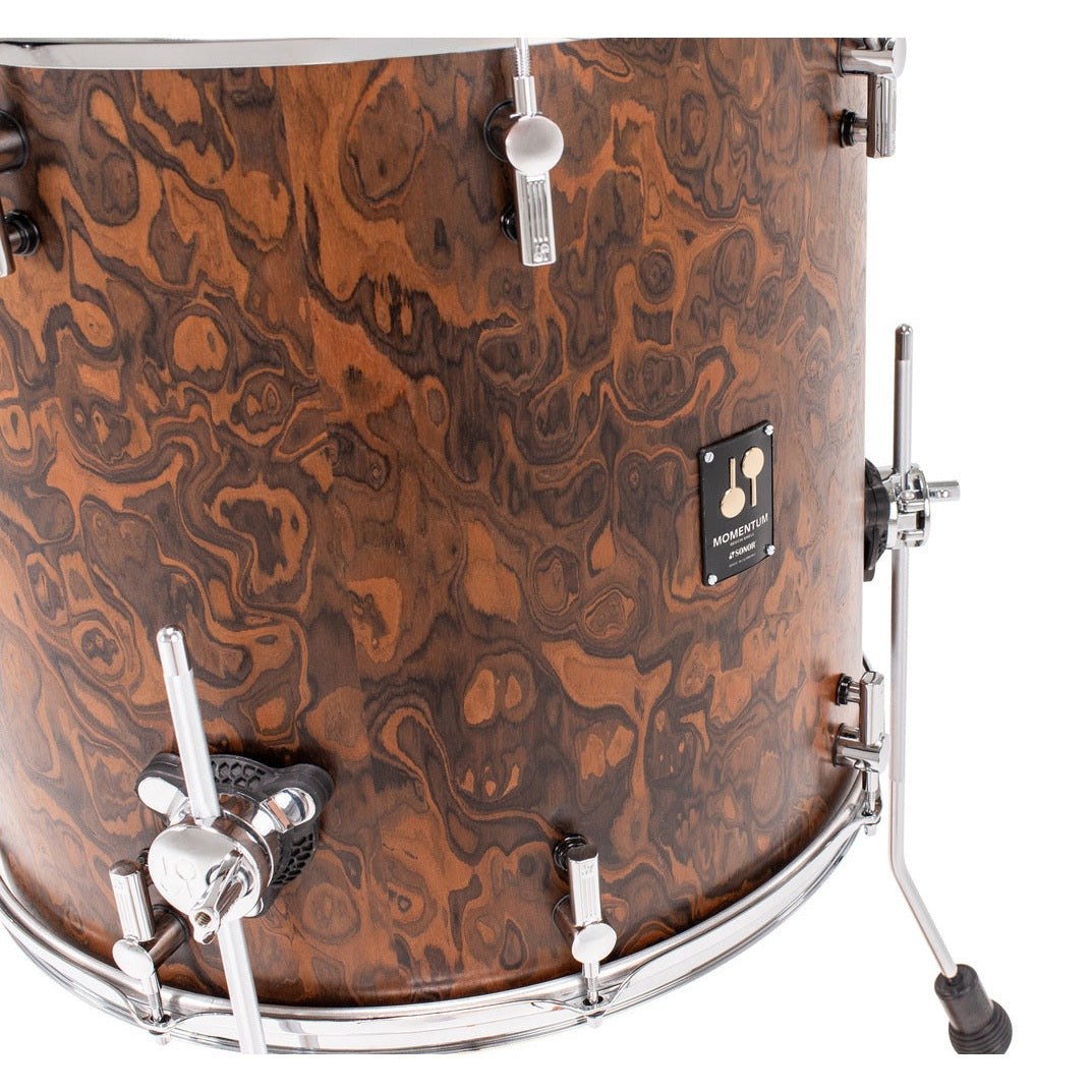 Sonor Momentum Beech Floor Tom 18x16.75 California Burl - Drum Center Of Portsmouth