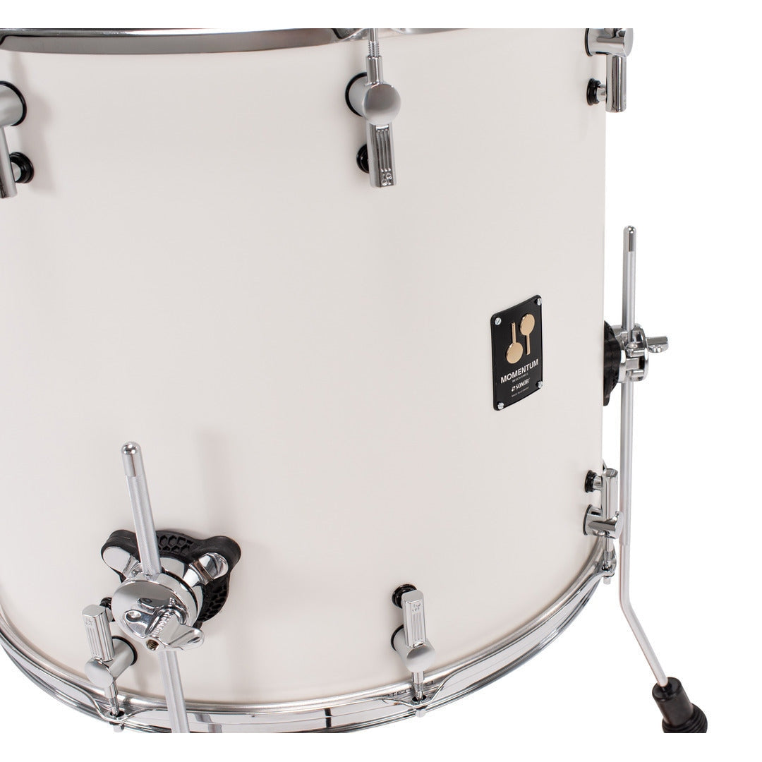 Sonor Momentum Beech Floor Tom 18x16.75 Satin Pure White - Drum Center Of Portsmouth