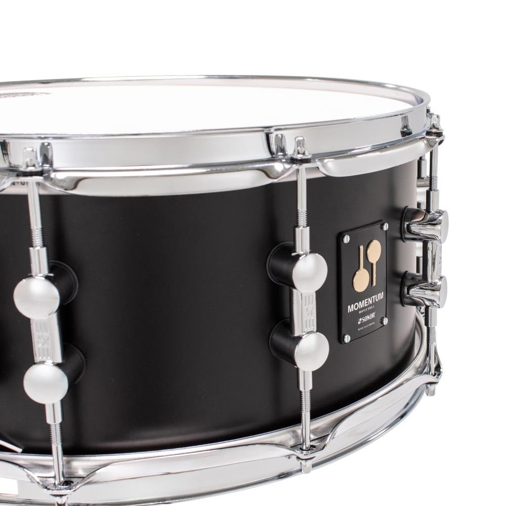 Sonor Momentum Maple Snare Drum 14x6.5 GT Black - Drum Center Of Portsmouth